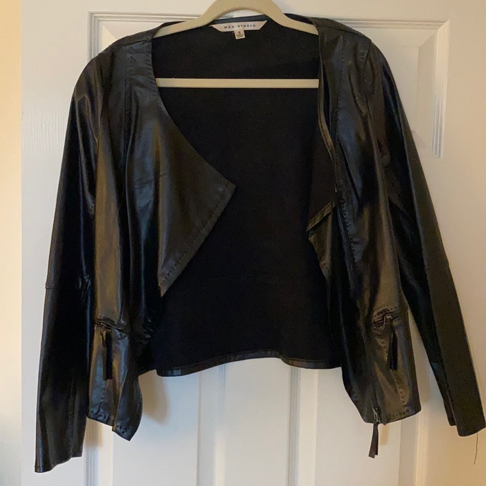 Faux Leather Jacket